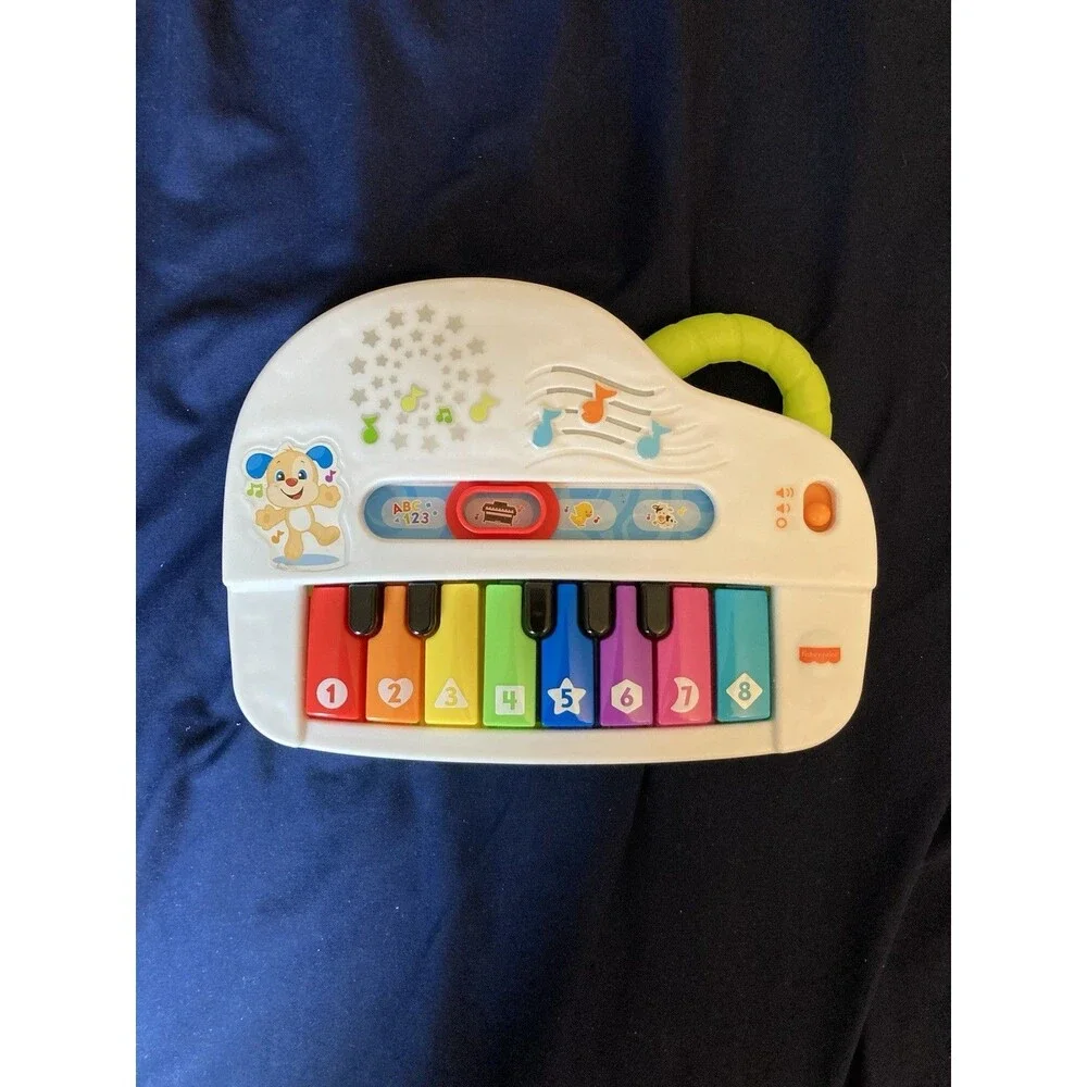 Fisher Price Laugh And Learn Silly Sounds Light Up Piano Musical Keyboard 2018